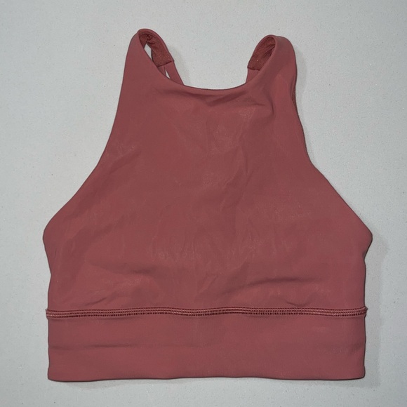 Lululemon 🍋 Energy Bra High Neck Long Line *Tough Size 4 - Picture 3 of 7